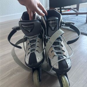 Black and Gray Inline Skates